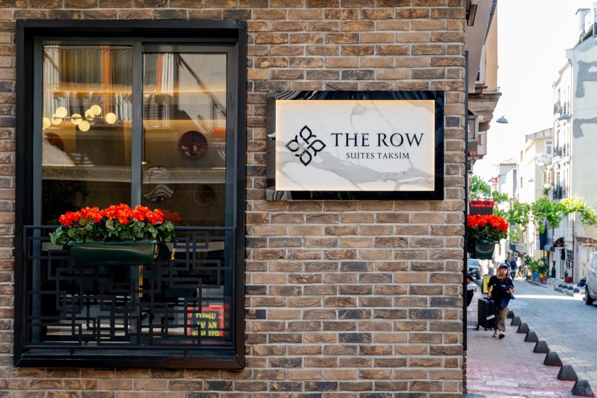 The Row Suites Taksim Istanbul Exterior foto