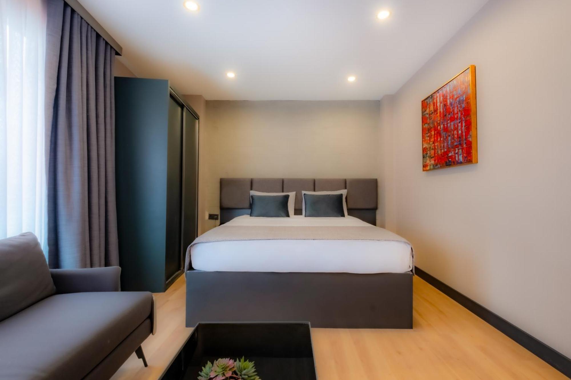 The Row Suites Taksim Istanbul Exterior foto