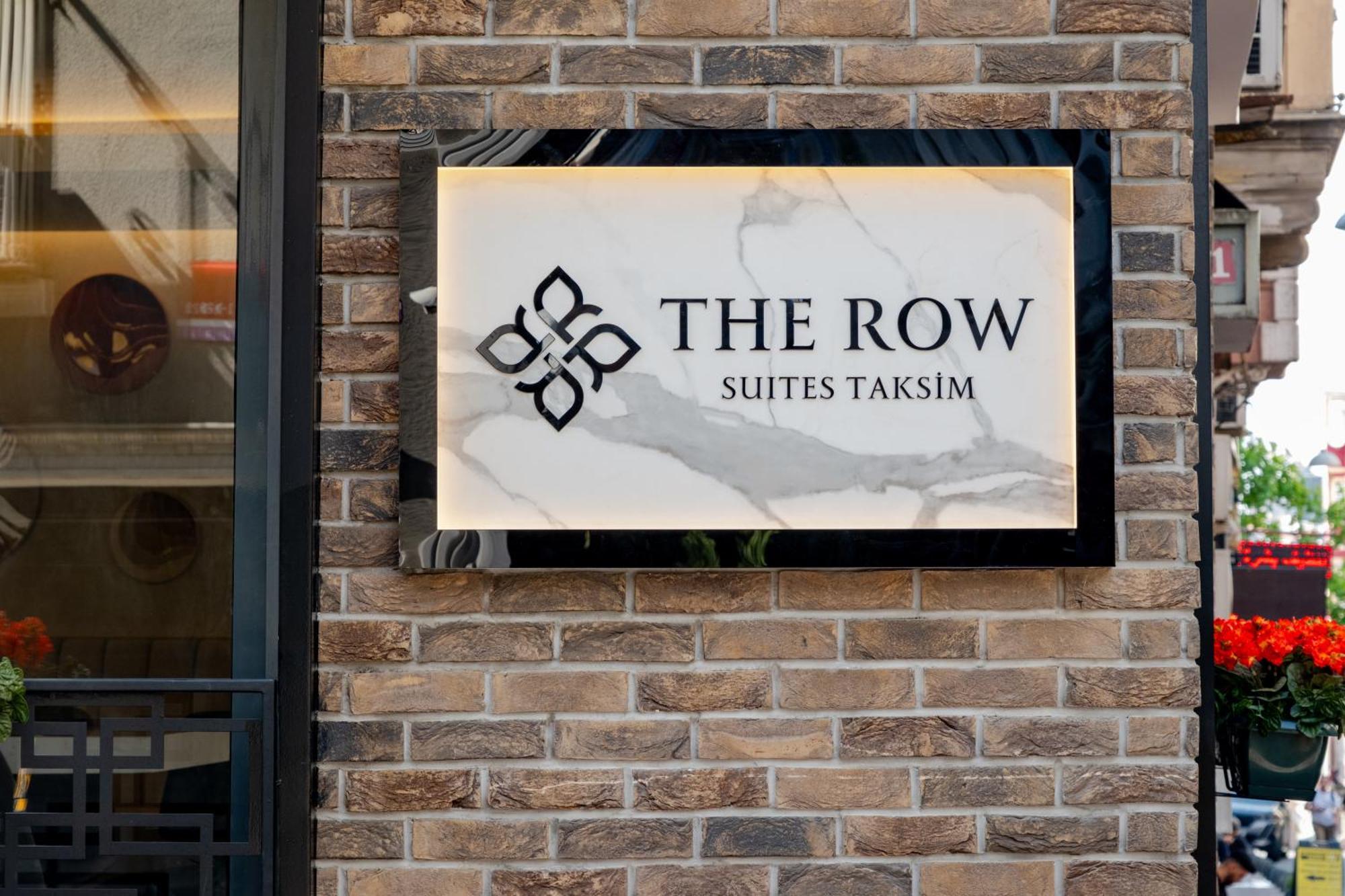 The Row Suites Taksim Istanbul Exterior foto