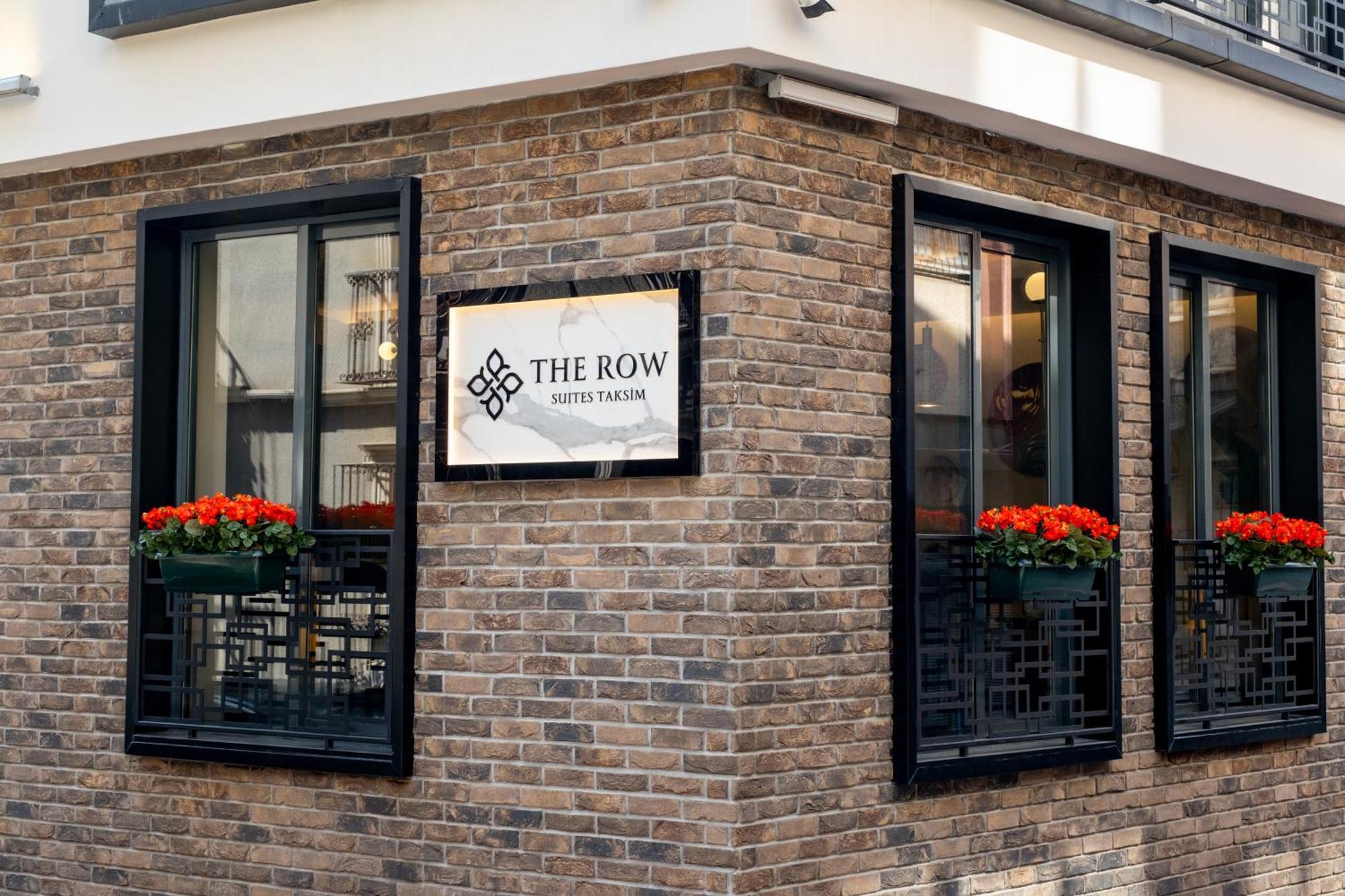 The Row Suites Taksim Istanbul Exterior foto